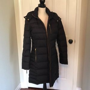 Michael Kors long down puffer coat